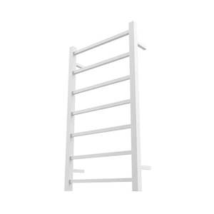 NEWTECH QUADRO HEATED TOWEL RAIL 800X450MM MATTE WHITE