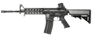 Hobby equipment and supply: G&G AEG Rifle CM16 Raider-L - Black