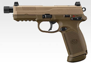 Hobby equipment and supply: Tokyo Marui - FNX45 Gas Blow Back Pistol - Tan