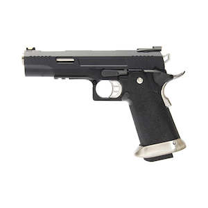 WE - Hi-Capa G Force T-Rex 5.1 Gas Blow Back Pistol - Black