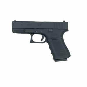 Hobby equipment and supply: WE - Glock 19 Gen 4 Gas Blow Back Pistol - Black