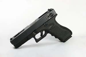 Hobby equipment and supply: WE - Glock 18C Gen 4 Gas Blow Back Pistol - Black