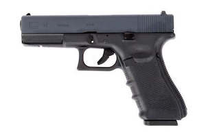 Hobby equipment and supply: WE - Glock 17 Gen 4 Gas Blow Back Pistol - Black