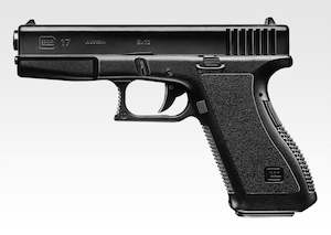 Hobby equipment and supply: Tokyo Marui Glock 17 Spring Power Pistol  - Black