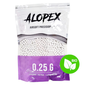 Alopex - Airsoft 6mm Biodegradable BB 0.25g - 1Kg Pack