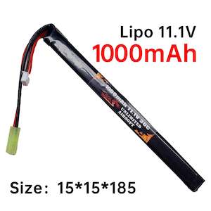 Hobby equipment and supply: UAS - 11.1V 1000mAh Lipo Battery - Long stick