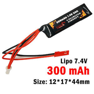 Hobby equipment and supply: UAS - 7.4V 300mAh Lipo Battery for HPA Engine