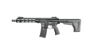 Hobby equipment and supply: ICS CXP-MMR SBR Ergo Stock AEG Black