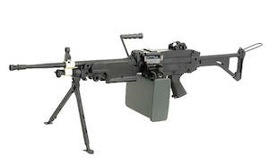 Hobby equipment and supply: A&K M249 MK1 AEG Machine gun