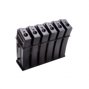 Hobby equipment and supply: SRC 6pcs of SR36 50 Rounds Low-Cap Magazine & BB Loader