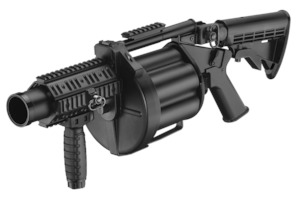 Hobby equipment and supply: ICS - MGL Full Size Airsoft Revolver Grenade Launcher