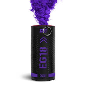 ENOLA GAYE EG18 WIRE PULL SMOKE GRENADE -  Purple