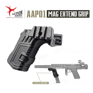 Hobby equipment and supply: Action Army pistol AAP01 Mag Extend Grip