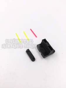 Hobby equipment and supply: APS - Fiber Optic Sight Set