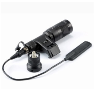 Hobby equipment and supply: Airsoft M300V Tactical Torch Flashlight with tail - Black