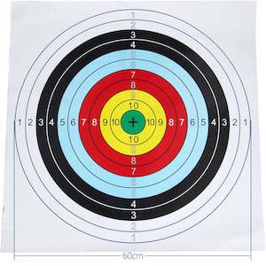 Hobby equipment and supply: 5 pcs Target paper 60cm*60cm Shooting Archery