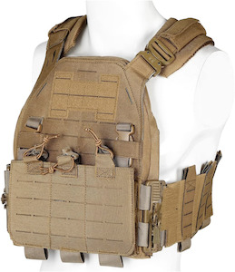 Hobby equipment and supply: Quick Detach Tactical Plate Carrier - Type B - Tan