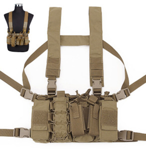 Hobby equipment and supply: Micro Chest Rig - Tan