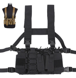 Hobby equipment and supply: Micro Chest Rig - Black