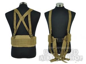 Hobby equipment and supply: Tactical Waist Padded Belt with H-shaped