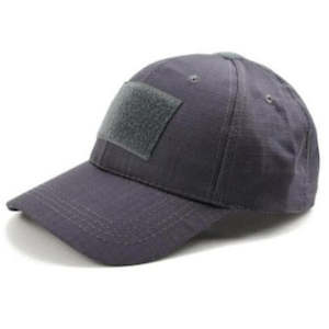 TACTICAL CAMO CAP VELCRO - Gray