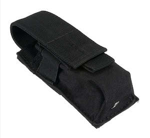 Military Tactical Single Pistol Magazine Pouch - Black