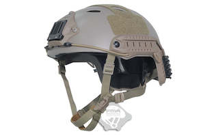 Hobby equipment and supply: FMA - FAST Helmet-PJ TYPE  - Tan L/XL