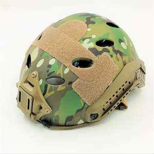 Hobby equipment and supply: FAST Helmet - PJ TYPE - Multicam