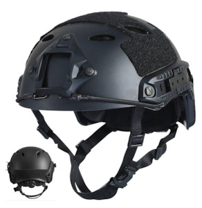 Hobby equipment and supply: FAST Helmet - PJ TYPE - Black