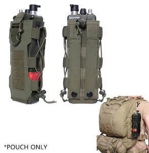 Molle Water Bottle pouch holder / Radio Holder - OD green