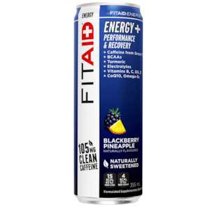 FitAid - BLACKBERRY PINEAPPLE ENERGY 12X