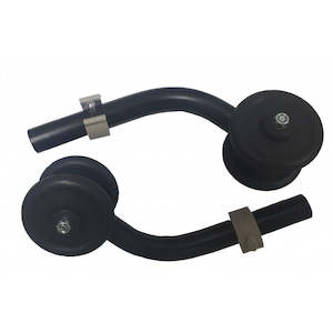 Wheelchair Accessory - Anti-Tip Wheels - PAIR (Q63008)