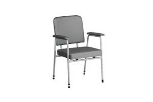 Rehab Chair - Adjustable Height - Light Grey Textured (H36NGT)