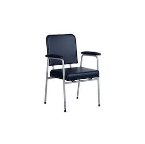 Rehab Chair - Adjustable Height - Navy Blue (H36N)