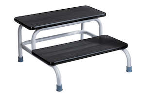 Medical equipment wholesaling: Step Stool - Double Step Plinth - Powder Coated (H33 PC)