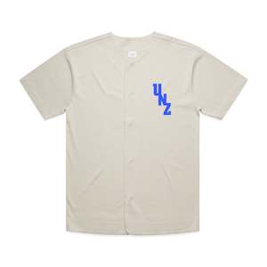 Patch Whangarei Baseball Jersey (White and Blue)