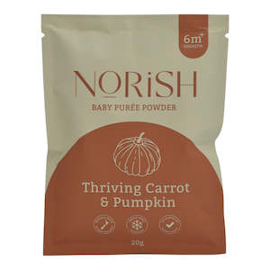 Health supplement: Norish Thriving Pumpkin & Carrot 20g