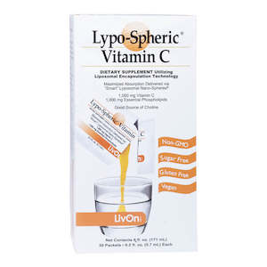 Health supplement: LivOn Labs Lypo-Spheric Vitamin C 30 Sachets