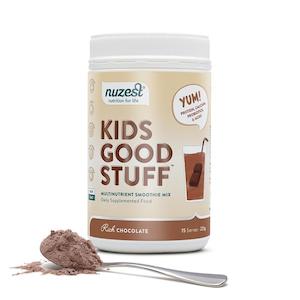 Health supplement: Nuzest Kids Good Stuff - Rich Choc 225g