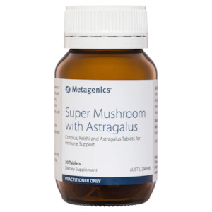 Metagenics Super Mushroom with Astragalus 30 tablets