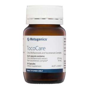 Health supplement: Metagenics TocoCare 30 capsules