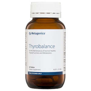 Health supplement: Metagenics Thyrobalance 60 tablets