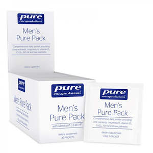 Health supplement: Pure Mens Pure Pack