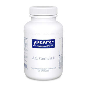 Pure Encapsulations A.C. Formula II 120 vcaps