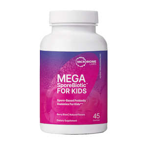 Health supplement: Microbiome Labs MegaSporeBiotic for Kids Berry Blast