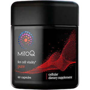 Health supplement: MitoQ Pure 5mg 60 Capsules