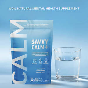 Health supplement: Savvy Calm + Water 100g