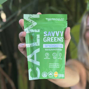 Health supplement: Savvy Nootropic Greens + Calm 100 grams