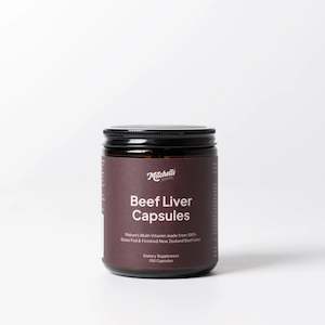 Health supplement: Mitchells Beef Liver Capsules 150