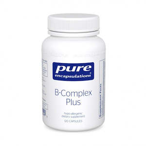 Health supplement: Pure Enc. B-Complex Plus 120s